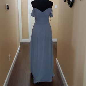 Baby blue occasionally dress